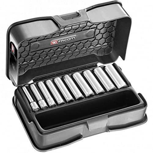 FACOM - Coffret de 10 douilles 1/4 longues - R.405PF