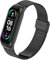 Ainiv Bracelet pour Xiaomi Mi Band 5 6 3 4, Bracelets de Remplacement Xiaomi Bracelet de Montre en Acier Inoxydable, Bracelet de Fitness Réglables pour Accessoires Xiaomi(Noir)