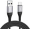 USB C Cable 2M Fast Charge, USB Type C Charger Cable Charging Lead For Samsung Galaxy S22 S23 S24 S25 Plus Ultra S21 S20 FE S10 S10E S9 S8 A13 A33 A53 A55, Huawei P60 P50, Xiaomi, Sony Xperia, Switch