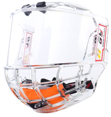GY Hockeyhelm-Visier, Hockey-Vollschutz (transparent)