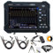 OWON TAO3074 Oscilloscopio digitale portatile 4CH da 8 pollici con larghezza di banda di 70 MHz e frequenza di campionamento di 1 GS/s, ADC ad alta risoluzione a 8 bit, SCPI e LabVIEW supportati