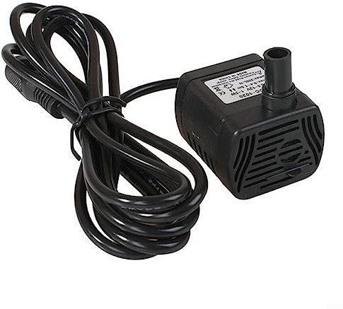 Bomba de agua sumergible de 250L/H, bomba de agua sumergible pequeña anfibia de energía solar para estanque de fuente de acuario, DC5.5V ~ 12V