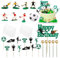 28pcs Football Cake Toppers for Men, Birthday Football Cake Decorations Soccer Birthday Cake Topper Sports Theme Cake Toppers Personalised Kids Cupcake Topper Cake Plugin Boys Party Supplies