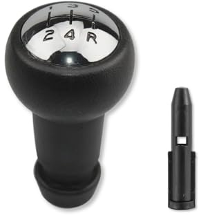 1neiSmartech Schaltknauf manuell, 5 Gänge und Adapter aus Kunststoff, kompatibel mit Peugeot 106 206 306 2008 3008 und Citroen C2 C3 C4 C5 Saxo Xsara Picasso Berlingo