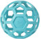 JW Pet HOL-ee Roller™, Dog Toy Puzzle Ball, Natural Rubber, Large (5.5” Inch Diameter), Blue