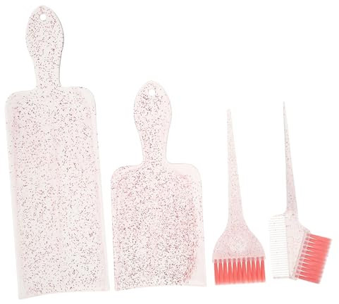 Baluue Haarfärbepinsel Färbepaddel Strähnenkamm Für Professionelle Haarfärbung Und Strähnentechnik Wiederverwendbar Robust Und Einfach Zu Handhaben Für Salon Und Heimgebrauch