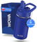 Kids Insulated Water Bottle with Straw and Spout Lid BPA-Free Leak-Proof Stainless Steel Thermo for School and Sports Keeps Drinks Cold 24 Hours 350ml (Blue)