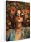 MuchoWow© Impressions sur Toile 60x90 cm Deco Tableau Murale Decoration Salon Peinture Tableaux Chambre Toiles Maison Femme - Fleurs - Moderne - Lunettes - Abstrait