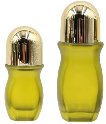 LJJCSFF Nachfüllbarer Deo-Rollerball für ätherische Öle, Parfüm, Glas, 30 ml, 50 ml, 2 Stück
