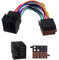 Autoradio Radioadapter Set, IOS Adapter Autoradio Kompatibel für VW Fiat Opel Corsa C Opel Astra G Mercedes Renault - Klemme 15+30 Drehbar, ISO Universal Stecker Autoradio
