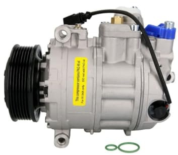 NISSENS Kompressor, Klimaanlage 890173 | Kompatibel mit: VW AMAROK, MULTIVAN T5, TRANSPORTER T5 Bus, TRANSPORTER T5 Kasten, TRANSPORTER T5 Pritsche/Fahrgestell (7JD