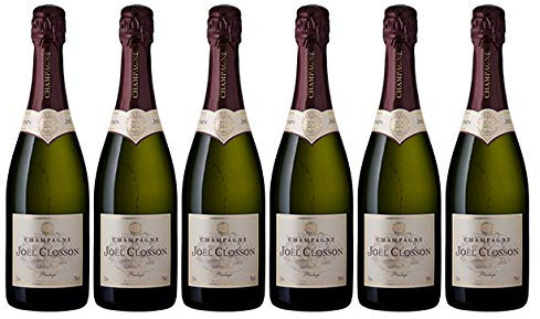 Lot de 6 Bouteilles de Champagne PRESTIGE Demi-Sec - Joël CLOSSON® - DIRECT PRODUCTEUR
