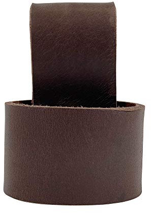 Hide & Drink, Leder-Hammerhalter, Axt-Holster, Werkzeug-Organizer, Etui, Holzarbeiten, handgefertigt, inkl. 101 Jahre Garantie (klein, Bourbon braun)