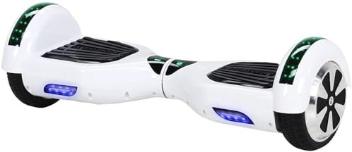 Robway W1 Hoverboard | 𝐃𝐀𝐒 𝐎𝐑𝐈𝐆𝐈𝐍𝐀𝐋 ® Hoverboards für Kinder Jugendliche & Erwachsene - APP Steuerung - 𝟮 x 𝟯𝟓𝟬 Watt Motoren - Self-Balance Funktion - Bluetooth (Weiß)