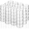 60Pcs Cosmetic Containers, HNYYZL 3 Gram Clean Plastic Jar Travel Sample Empty Container, for Lotion, Eye Shadow Nails Powder, Jewelry, and Creams Sample Make-up Storage(Transparent, 3ML)