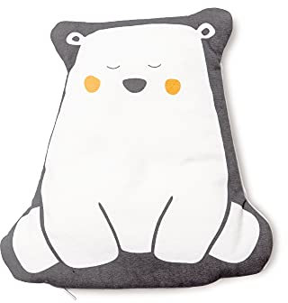 Doomoo Snoogy Bear - Cojín térmico de semillas de colza y lavanda relleno, ayuda a calambres abdominales y relaja con aroma a lavanda - Cojín de semillas para calentar extraíble