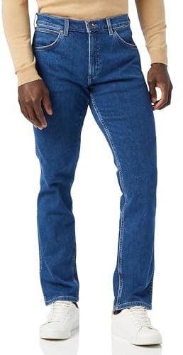 Wrangler Greensboro, Jeans para Hombre, Azul (The Stone Ride), 38W / 36L