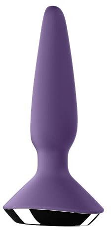 Satisfyer Plug-ilicious 1 vibrador plug anal con control por app | Resistente al agua (IPX7) | Silicona agradable a la piel | Juguete sexual para hombres y mujeres | Juguetes sexuales Hombre
