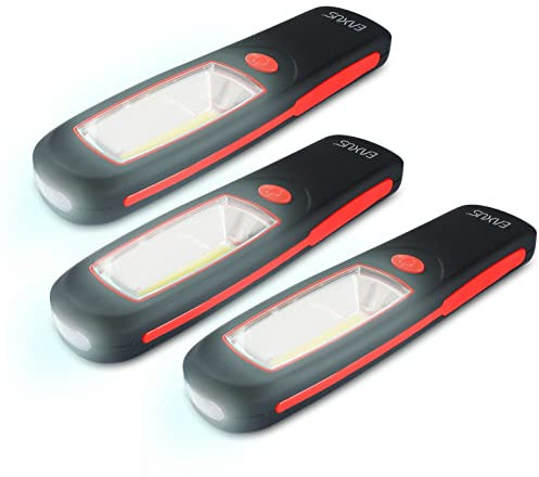 Eaxus® 3er Set Craftslight Arbeitsleuchte - Magnetische LED Werkstattlampe - Worklight