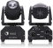 UKing LED Moving Head Beams d-mx Lichteffekt Mini LED Pinspot Licht RGBW 11/13 CH Discolicht Lichteffekte Musikgesteuert für DJ Disco Partylicht Club Bar Bühnenbeleuchtung