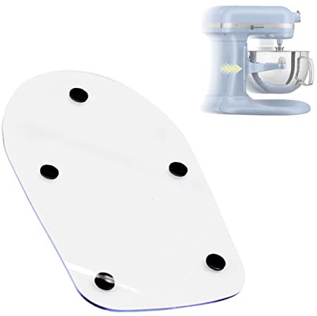 Eucteje Gleitbrett Gleitmatte Schiebebrett Gerätematte Gleiter Unterlage Matte Zubehör kompatibel mit KitchenAid 4,5L-5L Küchenmaschinen z.B. KitchenAid 5K45SS 5KSM175PS 5KSM125 Stabmixer
