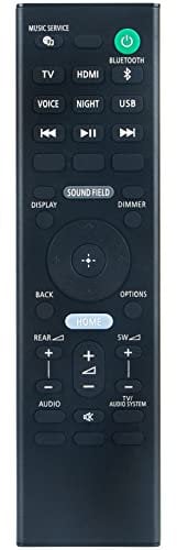 RMT-AH510U Replacement Remote Control Commander fit for Sony HT-A5000 5.1.2ch Dolby Atmos Soundbar HTA5000 Sound Bar Home Theater System