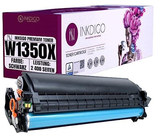W1350X XL - 2400 Seiten Mit Chip - Premium TÜV Toner Schwarz Kompatibel für HP 135X für HP Laserjet M207 M208 M209 M210 M211 M212 MFP M232 M233 M234 M235 M236 M237
