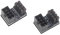 YdseozOA 2PCS 8-Pin-Buchse auf 8-Pin-Stecker, 180 Grad abgewinkelter Adapter für Desktops, Grafikkarte, GPU-Stromkabel, Verbindungsadapter, 180° drehbarer 8-Pin-Grafikkarten-Stromanschluss