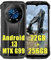 DOOGEE S110 4G Rugged Smartphone, 10800mAh /66W Batteria, Helio G99 22GB + 256GB, 6.58'' FHD+, 50MP AI Fotocamera (24MP Visione Notturna)+ 16MP + 32MP, Android 13 Cellulari Impermeabile, NFC Nero