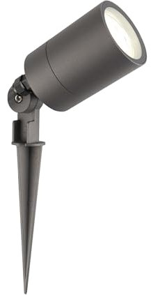 Ledvion - LED Gartenstrahler, Anthrazit, IP65, 5W, 4000K, 2M Kabel, LED Spots, Gartenspots