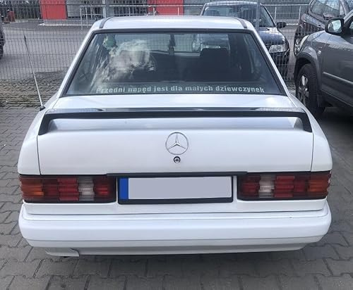 Protuning Fiberglas DTM Style Heckspoiler für Mercedes W201 (190E)