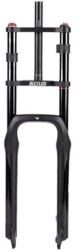 Mtb Forks MTB Fork 20 26 Inch Fatbike Fork Double Shoulder Mountain Bike Suspension Fat Tire Bicycle Air Fork For Snow Beach Bike Forks