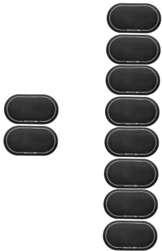 Vaguelly 5sets Drum Patch Bass Drum Pad Für Kick Drum Pedal Verstärkt Drumhead 2 Stücke * 5