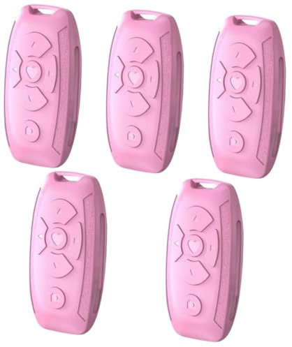 OSALADI 5pezzi Telecomando Wireless Per Selfie e Controllo Elettronico Di Libri Scatta Foto e Gira Pagine Con Facilità Per Video e Live Streaming