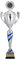 Pokale 6er Serie AK5315 Silber/blau mit Deckel 47,5 cm