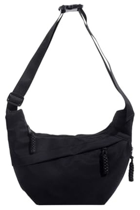 Sling Bag for Men Women Small Backpack Shoulder Chest Bag Nylon Crossbody Bags Waist Bag Multi-Pocket Sling Bag Roomy Hobo Bags for Travel Sports Running Hiking