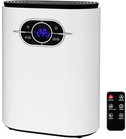 HOLIDYOYO 2.2l Air Dryer Machine with Automatic Shut and Air Purification Mode for Office and Small Room