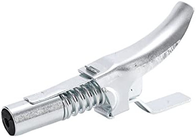 Grease Gun Fittings Grease Gun Adapter Hose Kit Lock On Coupling End 1/8” NPT SAE & Metric Zerk Fitting Grease Gun Coupler(Type 2)