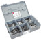 FRANTOS L-BOXX Mini DIN 9021 Unterlegscheiben Sortiment, M4 bis M12 640 tlg. (Edelstahl A2) - Sicherungsscheiben Beilagscheiben Scheiben Set
