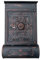 Stelling Vintage Briefkasten mit Zeitungsfach und Sichtfenster - Wetterfester Postkasten Anthrazit - Unikat Wandbriefkasten aus Aluminiumguss - Antike Briefkästen Retro (Schwarz- Kupfer)