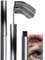 3D Iron-Wand Green Curling Eyelash Iron Mascara-Waterproof,Long Lasting Thick Self Curling Mascara