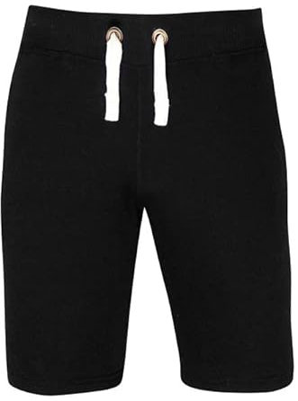 AWDis Men's Campus Shorts, Black (Jet Black), Small