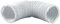 Blauberg 100 mm 4 inch Diameter White PVC Flexible Ducting Universal Tumble Dryer Vent Hose - 3 Meters Duct for Cooker Hood Extractor Fan Portable Air Conditioning Unit Household Ventilation Systems