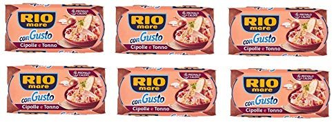 6x Rio Mare fertiggerichte Thunfisch und Zwiebel 2x 160g Instant food