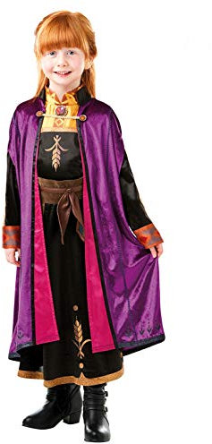 Disney, Kostüm für Kinder, „Anna“ aus „Die Eiskönigin 2“ M bunt