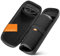 Casingwise Funda para Altavoces JBL Flip 5 / Funda para Altavoces Bluetooth con Compartimento de Viaje para Cables y Accesorios/Funda rígida para JBL Box con Correa Negra