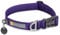 RUFFWEAR Front Range Hundehalsband, Robustes Tubelok-Gewebe, Aluminium-Leinenbefestigung & Schnalle, Helles, Stilvolles & Langlebiges Halsband für den Alltag, Huckleberry Blue (Größe L, 51-66cm)