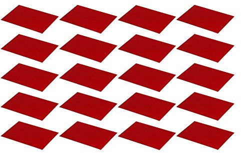 Othmro 36 langlebige 3D-Brillen im 3D-Stil, 3D-Sichtbrillen, 3D-Filmspiele, Rot-Rot, 3D-Brille, Filterpapier, Harzlinse für 3D-TV, Kino, Filme, DVD, Ansehen von Heimfilmen