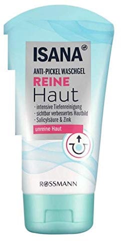 Reine Haut Anti-Pickel Waschgel - Intesive Tiefenreinigung - Sichtbar verbessertes Hautbild - Mit Salicylsäure udn Zink 150 ml