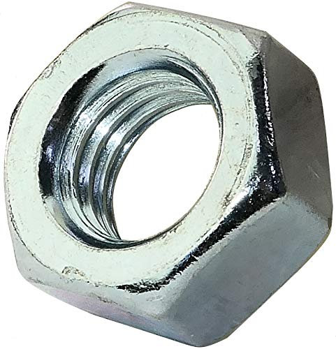 AERZETIX - C45717 - Satz von 50 Sechskantmuttern 6 seiten - metallteile spannen montage - aus verzinktem stahl 8.8 - gewinde M14 metrisch weiblich - heimwerker - DIN 934 - farbe silber